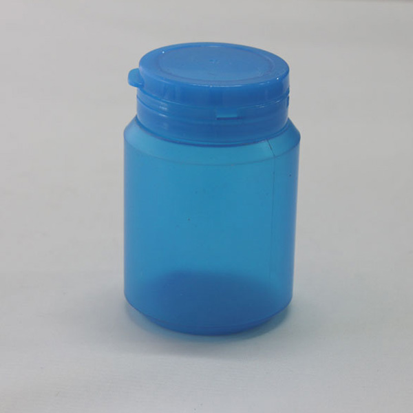 100ml Blue Chewing gum bottle